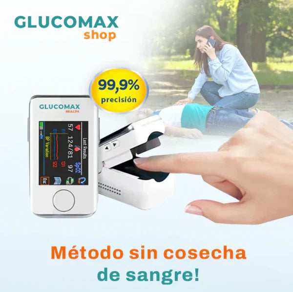 [PRECISIÓN DEL 99,9%] - Oximetro Medidor Láser - Glucometro™ - NOVEDAD EN COLOMBIA